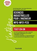 Sciences industrielles pour l'ingénieur MPSI-MP2I -PCSI - Tout-en-un