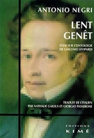 Lent Genet - Essai sur l'Ontologie de G.Leopardi