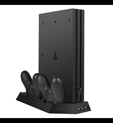 Keten PS4 Pro Support Vertical avec Ventilateur de Refroidissement
