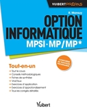 Option informatique MPSI MP MP