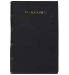 La Sainte Bible: Couverture en jean avec onglets, tranche or [Book]