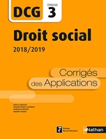 Droit social - DCG 3 - Corrigés