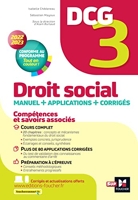 Dcg 3 - Droit social - Manuel et applications - Millésime 2022-2023