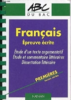 Français premières toutes séries - Épreuve écrite