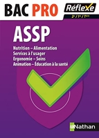 Nutrition - Alimentation - Services à l'usager - Ergonomie - Soins - Animation - Education à la Santé - 2nd /1re /Terminale - BAC PRO ASSP