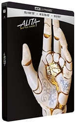 Alita - Battle Angel [4K Ultra HD + Blu-ray 3D + Blu-ray - Édition Limitée SteelBook]