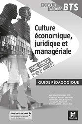 Nouveaux Parcours - CEJM Tome unique BTS 1re et 2e années - Éd 2020 - Guide pédagogique de Jean-Charles Diry
