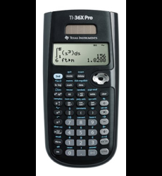 Texas Instruments TEX-TI36XPRO Calculatrice Scientifique Noir