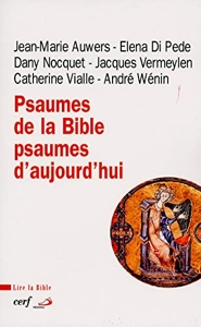 Psaumes de la Bible, psaumes d'aujourd'hui de Jacques Vermeylen