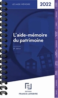 Aide Mémoire du Patrimoine 2022