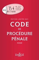 Code de procédure pénale annoté - Dalloz - 01/07/2020
