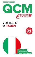 Assimil QCM 250 tests d'italien niveau A2