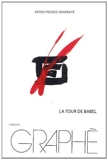 La Tour de Babel - Artois Presses Université - 01/03/2012