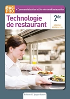 Technologie de restaurant 2de Bac Pro CSR - Pochette élève