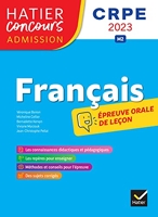 Français - CRPE 2023 - Epreuve orale d'admission