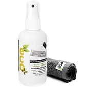 Kit de spray nettoyant naturel Ecomoist pour écran 50ml avec chiffon  microfibre réutilisable, compatible smartphones, écrans tactiles,  ordinateurs portables et : : High-Tech