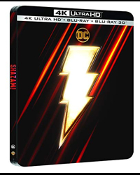Shazam [4K Ultra-HD 3D + Blu-Ray-Édition Limitée SteelBook]