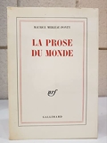La prose du monde - Gallimard - 24/10/1969