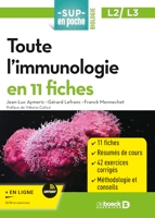 Toute l'immunologie en 11 fiches - Licences 2 et 3