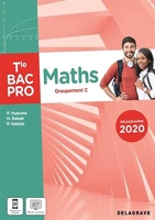 Maths - Groupement C - Tle Bac Pro (2021) - Pochette élève - Groupement C - Tle Bac Pro (2021) - Pochette élève (2021)