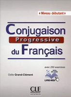 Conjugaison progressive du francais - Niveau débutant - Livre + CD + livre-web