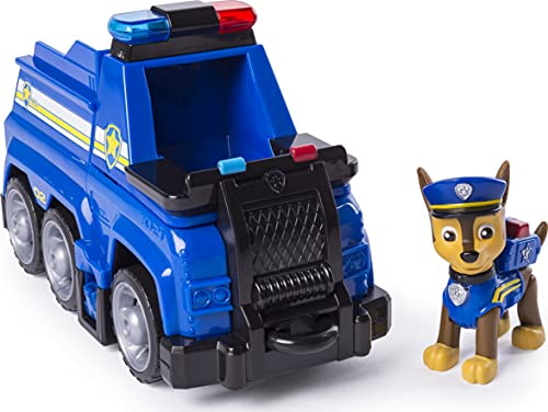 Paw Patrol - 6045905 - Vehicule + Figurine Ultimate Rescue Chase - la Pat  les Prix d'Occasion ou Neuf