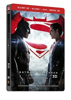 Batman V Superman - L'AUBE DE LA JUSTICE - Version Longue - Edition limitée Steelbook - Blu-Ray 3D + 2D + DVD - DC COMICS