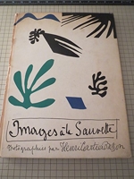 Images à la sauvette - Texte et photographies par Henri Cartier-Bresson. Couverture d'Henri Matisse
