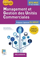 Management et gestion des unités commerciales BTS MUC Les Interactifs (2015) Pochette élève