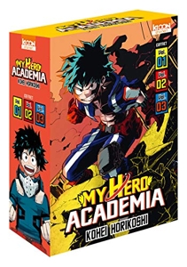 Coffret My Hero Academia - Tomes 1 à 3 de Kohei Horikoshi
