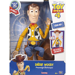 LANSAY Figurine parlante Toy Story 4 - Woody pas cher 