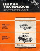 Revue Technique Automobile / Fevrier 1979 / N°386 / Special Electricite / Ford Consul Et Granada (De 1974 A 1977) / Citroen Visa Special Club 4cv ....