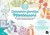 Calendrier familial Montessori septembre 2020 à janvier 2022