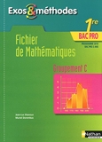 Fichier de Mathématiques - 1re Bac Pro - Nathan - 29/04/2010