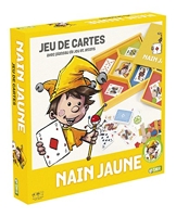 Jeujura - 8134- Jeux de Société-Jeu du Nain Jaune & 8986- Jeux de  Société-Boite 100 Jetons en Plastique