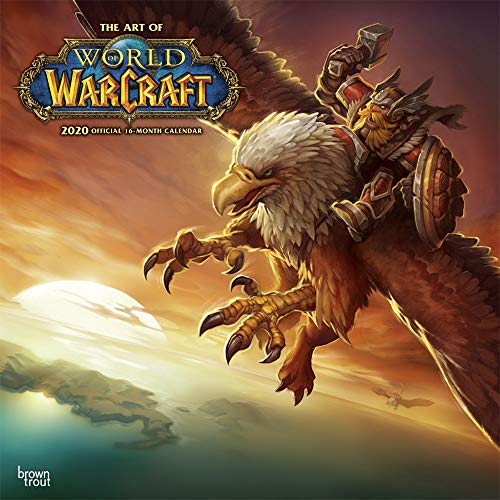 The Art of World of Warcraft 2020 Calendar de Browntrout Publishers Inc