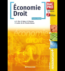 Economie Droit tome unique 2e édition
