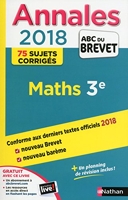 Annales ABC du Brevet 2018 - Maths