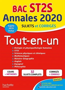 Annales Bac 2020 Tout-En-Un Bac ST2S d'Alain Prost
