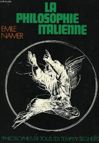 couverture de : La philosophie italienne