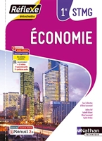 Economie 1ère STMG (Pochette Réflexe) Livre + licence élève - 2023 - 1re STMG - (Pochette)