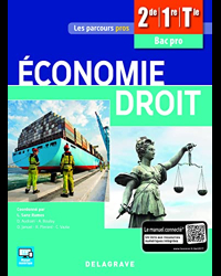 Économie-Droit 2de, 1re, Tle Bac Pro (2017) - Pochette élève