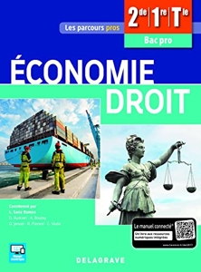 Économie-Droit 2de, 1re, Tle Bac Pro (2017) - Pochette élève - Collection Les parcours pros de Dominique AUDRAIN