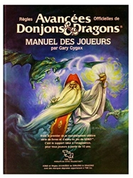 Regles avancees officielles de donjons & dragons - Manuel des joueurs de Gary Gygax