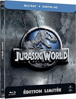 Jurassic World (Edition limitee Steelbook) Combo Blu-ray + Copie digitale [Blu-ray] [Blu-ray + Copie digitale - Édition boîtier SteelBook]