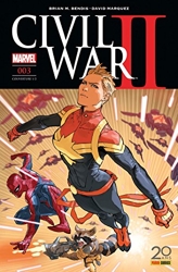 Civil War II n°3 (couverture 1/2) de Brian Bendis