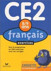 Chouette Entraînement - Français, du CE2 au CM1 - 8-9 ans (+ corrigés) de Jean-Claude Landier