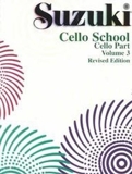 Suzuki Cello School - Volume 3 (Cello Part) Revised Edition
