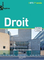 Enjeux et Repères Droit BTS 1re année - Livre élève - Ed. 2014