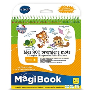 VTech - MagiBook, Livre Éducatif Enfant Niveau 1 Mes 200 Premiers